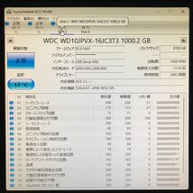 使用時間 3982時間 正常 WDC WD10JPVX-16JC3T3 1000GB1TB n20240402-8_画像3