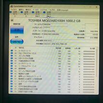 使用時間 4332時間 正常 TOSHIBA MQ02ABD100H 1000GB 1TB n20240415-17_画像3