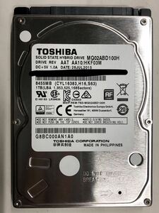 使用時間 2068時間 正常 TOSHIBA MQ02ABD100H 1000GB 1TB n20240402-1