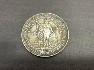 1円 ～ アンティーク銀貨　イギリス領 香港 1902年 貿易銀 壹圓銀貨