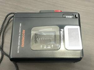 動作品 Panasonic パナソニック カセットレコーダー RQ-L100 再生OK
