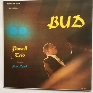 米 オリジナル バド・パウエル Bud Powell Trio featuring Max Roach mono 美盤 レアの画像1