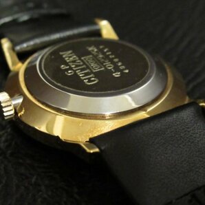 シチズン GP CITIZEN 4-012925K ゴールド 美品 2針 手巻き 時計 メカニカル ヴィンテージ オールド アンティークの画像6