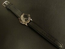 セイコー ローレル Laurel 14037 ブラック 1958年9月製 革バンド(社外品) 手巻き 時計 ヴィンテージ オールド アンティーク_画像5