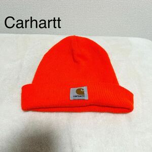 Carhartt カーハート ニット帽 帽子 オレンジ ユニセックスTHR-43