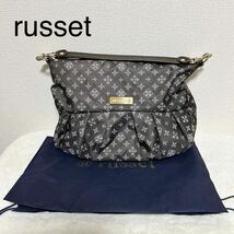 russet ラシット ミニショルダーバッグ スミクロ レディース THR-50_画像1