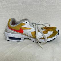 NIKE AIR MAX2 LIGHT UNIVERSITY GOLD FLASH COIMSONナイキ エアマックス2 ライト ユニバーシティゴールド フラッシュ クリムゾン25.5cm _画像3