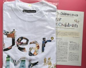 【新品未開封未使用】Dear Mr.Children展 ロゴ Tシャツ サイズM 販売終了 パンフレット付き goen° ミスチル 森本千絵