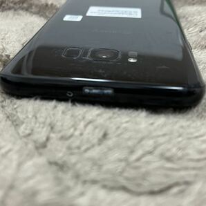 1円〜【スマートフォン 美品】Galaxy ギャラクシーS8+ 64GB SCV35 スマホ アンドロイドAndroid au購入 SIMフリー ブラックカラー 状態良好の画像8