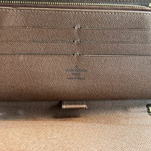 1円〜 ☆LOUIS VUITTON 長財布☆ ルイヴィトン モノグラム系 ブラウン系 ウォレット ジッピーウォレット メンズ＆レディース ジャンク品の画像5