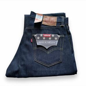 未使用☆Made in USA SELVEDGE 501/リーバイス 501 ホワイトオーク セルビッチ/赤耳/ W33 L32/LEVIS WHITEOAK USA製//の画像1