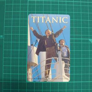 ＃3531J【未使用 テレカ ５０度　映画　TITANIC/タイタニック　レオナルドディカプリオ　1997年公開作品　美品　保管品】