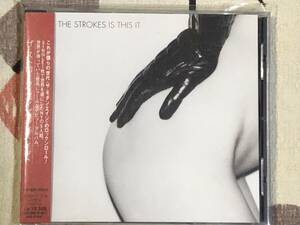 ★非売品CD　THE STROKES/ザ・ストロークス「IS THIS IT」 見本盤 　promo only レア盤　japan mint sample　obi