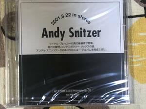 ★非売品未開封CD　Andy Snitzer /アンディ・スニッツアー 見本盤 　promo only レア盤　japan mint sample