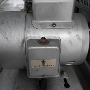 ナカトミ BCP581 コンプレッサー モーター 中古品 モーター本体 作動確認済み 実働品 プーリー付き 100Vコンプレッサー 100Vモーターの画像2