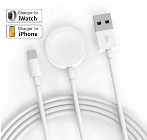 アップルウォッチ　充電ケーブル　Apple Watchケーブル　iPhone充電