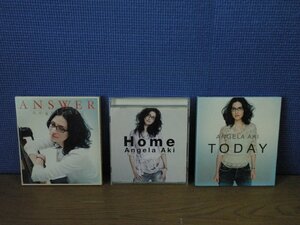 【CD+DVD】《3点セット》アンジェラ・アキ ANSWER/TODAY/ Home