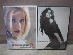 【DVD】《2点セット》クリスティーナ・アギレラ/ストリップト ライヴ・イン・ザ・U.K./他