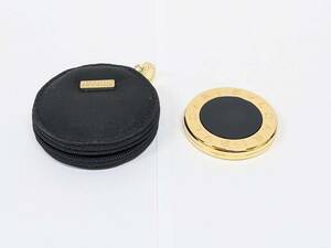 [18443] BVLGARI compact mirror BVLGARY mirror mirror hand-mirror sliding mirror compact mirror case attaching high class brand profit goods 