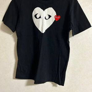 コムデギャルソン Tシャツ ブラック メンズ:S