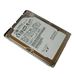 【貴重 廃盤品】新品 未使用 HDD 80GB SATA Hitachi 5K320-80 5400RPM 8MB キャッシュ 2.5インチ HTS543280L9A300 日立 ハードディスク