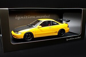 イグニッションモデル IGモデル 1/18 Honda INTEGRA DC2 TYPE R Yellow IG3059