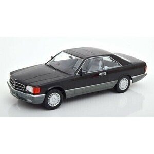 【KKスケール】 1/18 メルセデス ベンツ 560 SEC C126 1985 black [KKDC180334]★未開封新品！