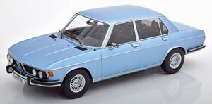 【KKスケール】 1/18 BMW 3.0S E3 2. シリーズ 1971 lightblue-metallic [KKDC180401]★未開封新品！