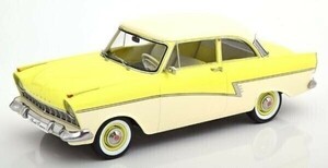 【KKスケール】 1/18 フォード Taunus 17M P2 1957 lightyellow/white [KKDC180273]★未開封新品！