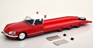 1/18 Citroen DS Tissier Car Transporter 1970 red/white [CMR]