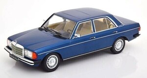 【KKスケール】 1/18 メルセデス ベンツ 280E W123 1977 darkblue-metallic [KKDC180352]★未開封新品！