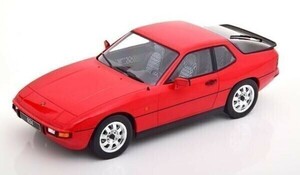 【KKスケール】 1/18 ポルシェ 924 1985 red [KKDC180721]★未開封新品！