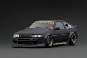 【イグニッションモデル】 1/18 RWB AE86 Matte Black [IG2606]★未開封新品！