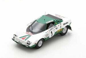 【スパーク】 1/43 ランチア　ストラトスHF No.1 Rally Monte Carlo 1975J-C. Andruet - Y. Jouanny [S9079]＊未開封新品