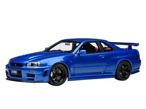 【オートアート】 1/18 ニスモ R34 GT-R Z-tune （ベイサイドブルー） [77462]★未開封新品！