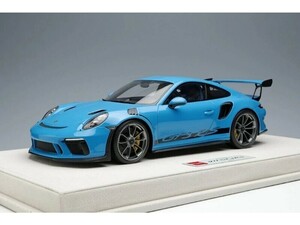 【アイドロン】 1/18 ポルシェ 911(991.2) GT3 RS 2018 マイアミブルー [EML060B]★未開封新品！