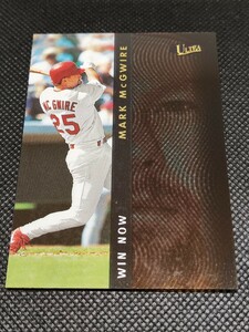 1998 FLEER ULTRA WIN NOW MARK McGWIRE マーク・マグワイア 