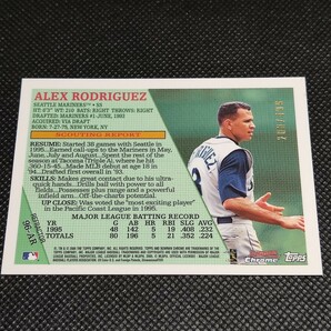 2005 TOPPS CHROME REFRACTOR 200/499 ALEX RODRIGUEZ アレックス・ロドリゲス リフラクターの画像2