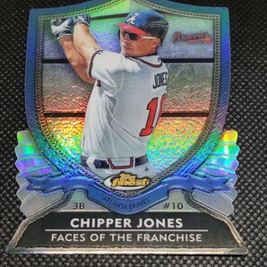 2012 TOPPS FINEST FACES OF FRANCHISE CHIPPER JONES チッパー・ジョーンズの画像1