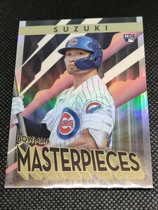 2022 TOPPS BOWMAN MASTERPIECES SEIYA SUZUKI RC 鈴木 誠也