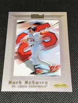 2001 FLEER SKYBOX SHOWCASE AVANT CARD MARK McGWIRE マーク・マグワイア_画像1