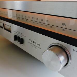 70s 動作正常 Technics AM/FM ラジオチューナー ST-7300 感度良好 長期保管品 美品 検）ビンテージ・オーディオ テクニクス 昭和51年の画像7