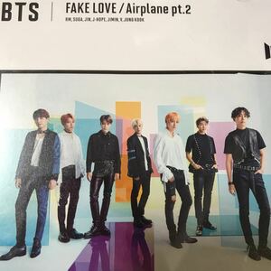 bts BTS 防弾少年団 FAKE LOVE/Airplane pt.2 (初回限定盤A) CD DVD 未再生　★ ナム ソクジン ユンギ ホソク ジミン テテ グク