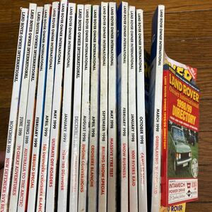 「LAND ROVER OWNER」　ランドローバー　1998年 1999年　17冊セット　まとめ売り　本　雑誌　