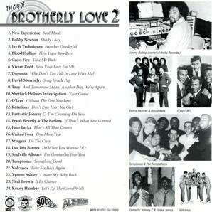 ソウル■V.A. / BROTHERLY LOVE 2 (2007) レア!!ノベルティ 非売品 甘茶 Maskman監修!! 貴重レアな7インチ・コンピ集第二弾!!の画像3