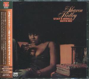 Rare Groove/メロウソウル■SHARON RIDLEY / Stay A While With Me +1 (1971) 廃盤 世界初CD化! Van McCoyプロデュース! リマスタリング
