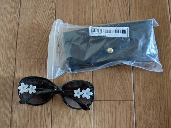 【新品】お花の サングラス&ブルーライトカットメガネ