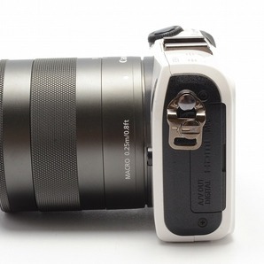 元箱 人気 Canon キャノン EOS M ミラーレスデジタル一眼カメラ ボディ 18-55mm IS STM レンズ アダプター ストロボの画像7