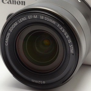 元箱 人気 Canon キャノン EOS M ミラーレスデジタル一眼カメラ ボディ 18-55mm IS STM レンズ アダプター ストロボの画像9