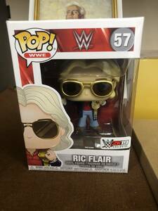 【中古】 FUNKO POP!　WWE　RIC FLAIR　PS4 W2K19 WOOOOO! EDITION付属品